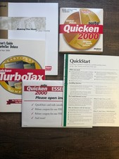 Quicken Family Lawyer 2000 Software CD Disc's Instructions for 95 98 Windows picture