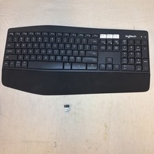 Logitech K850 Ergonomic Computer Keyboard Numeric Keypad W/ Unifying USB Dongle picture