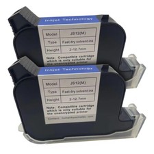2PCS Universal Eco Solvent Ink Cartridge 600DPI 12.7mm Handheld Inkjet Printer  picture