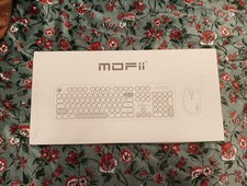 Mofii Lovely Wireless Keyboard And Mouse Colorful Pink picture