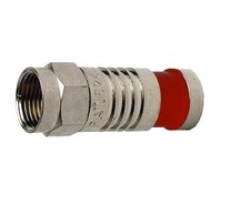 SealSmart™ 100-Piece Bag of F-Type Nickel Compression RG59 Coax Cable Connectors picture