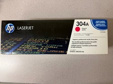 HP 304A CC533A Magenta Genuine OEM LaserJet Toner NEW OLD STOCK Sealed picture