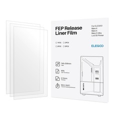New  3 PCS FEP Release Liner Film for ELEGOO Mars 4, Mars 5, Mars 5 Ultra picture