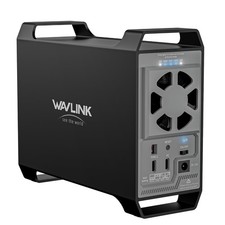 2-Bay Hard Drive Enclosure 10Gbps USB-C 3.2 with Cooling Fans 4 RAID Modes 44TB picture