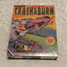 BN Software Vintage Crash and Burn Pinball PC Version Computer Game tblno1 picture