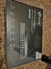 TP-Link TL-SG1024S 24-Port Gigabit Ethernet Switch Desktop Rackmount – New picture