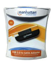 New Sealed Manhattan USB 3.0 To 2.5 Sata Hard Drive Adapter picture