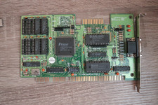 Trident TVGA8900C 512Kb up to 1Mb 16-bit ISA VGA card picture