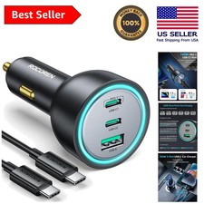 PD3.1 165W USB C Car Charger - Charges MacBook & iPhone 17 at Lightning Speed picture