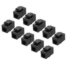 10 Pack RJ11 8P4C Cat 3 Ethernet Coupler Jacks Female to Female Ethernet Adapter picture