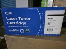 Quill Compatible With HP Laser Toner CE410A Black Toner Cartridge  picture