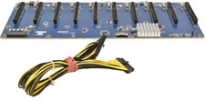 GIGABYTE Backplane CPBG8A0 2OZ REV 1.0 10x PCIe x16 Riser Board Power Cable picture