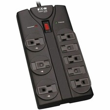 Tripp Lite Protect It 8-Outlet Surge Protector, 1440 Joules - Black picture
