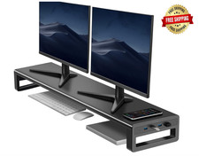 Soporte para monitor de computadora, soporte para monitor de escritorio con altu picture