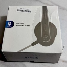 Sarevile Wireless Mono Headset M99+ Bluetooth USB Dongle Mic PC Phone Black picture