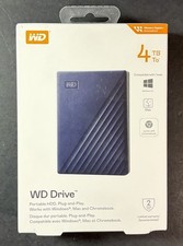Western Digital WD Drive Portable HDD 4TB [ BLACK ] NEW picture