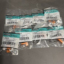 Panduit CJ5880R Cat 5e Orange Mini Com-Mini Jack Wiring (8 Pc) picture
