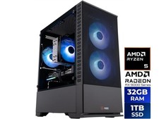 ABS Cyclone Ruby Prebuilt Gaming PC - Windows 11 - AMD Ryzen 5 9600X - Radeon RX picture