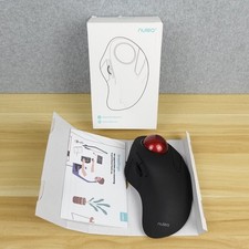 Nulea M505 Wireless Ergonomic Trackball Mouse, Rechargeable, Bluetooth NO DONGLE picture