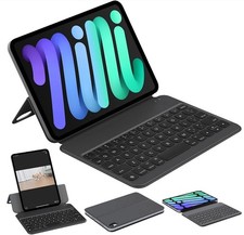 HOU Keyboard Case for iPad Mini 7/6, Bluetooth Folio Keyboard, 8.3-inch iPad Min picture
