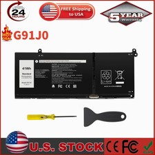 🔥LOT G91J0 Battery For Dell Inspiron 15 5510 5515 5518 3510 3511 3515 3520 3530 picture