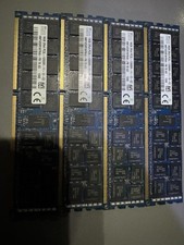 Lot of 4 SK hynix 16GB DDR3L ECC Registered PC3L-12800R 2Rx4 Server RAM 64GB picture