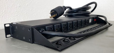 APC AP7801 METERED RACK PDU POWER 120V/20A 8-OUTLETS (HORIZONTAL)+BRACKET picture