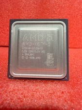 300mhz AMD-K6-2 300AFR 100/66 CPU Super Socket 7 2.2v core 3.3v K6-II Vintage picture
