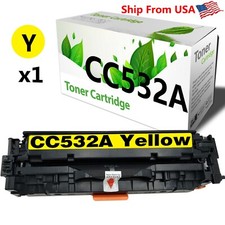 1-Pack 304A Toner Cartridge CC532A for CP2020 2024 2025 Printer picture