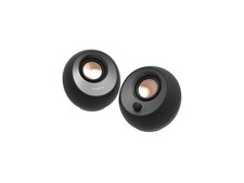 Creative Pebble V3 2.0 Bluetooth Speaker System - 8 W RMS - Black - Desktop - picture