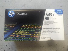 GENUINE Sealed HP CE260X 649X BLACK HIGH YIELD TONER CARTRIDGE  picture