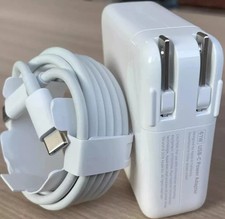 Genuine OEM 61W USB C Adapter Charger for Apple MacBook PRO 13