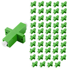 50Pcs LC to LC Couplers for APC End Face, Simplex Fiber Optical Adapters Cable picture