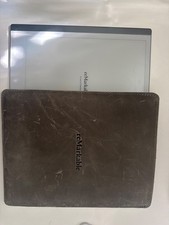 Handcrafted natural patina genuine leather  remarkable 2 padded case picture