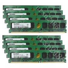 16GB 8GB 4GB 2GB 1GB PC2-5300U DDR2 667MHz 240Pin 1.8V Intel RAM For Elpida LOT picture