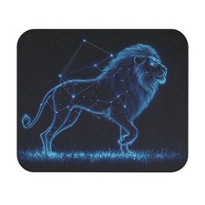 AvalgArt Mouse Pad – Constellation Lion Design, Smooth Surface, Anti-Slip Base picture
