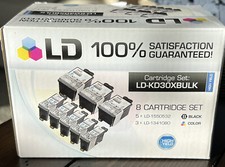 LD Comp for Kodak 30XL 8pk HY Ink 5x 1550532 3x 1341080 C110 C310 C315 2150 2170 picture