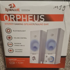 Redragon Orpheus GS550W 2.0 Wired USB 3.5mm 6W Illuminated Soundbar picture