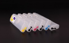 280ML Refillable Cartridge For HP 70 For HP DesignJet Z5400 Printer 6 Colors/Set picture