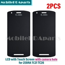 2PCS LCD Module with Touch Screen with camera hole for Zebra TC21 TC26 picture