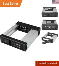 StarTech 3.5in to 5.25in SATA SAS Trayless Bay, Aluminum picture