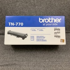 Brother TN-770 Super High Yield Black Toner Cartridge Genuine Sealed OEM picture