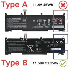 OEM Genuine 51.3WH RH03XL battery For HP Probook 440 G10/445 G10 G11/450 G9 G10 picture