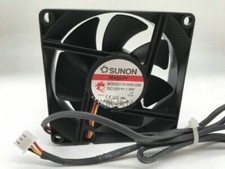 1 PCS SUNON Fan ME80251VX-0000-G99 DC 12V 1.9W 8cm 8025 3 wire 3 pin picture