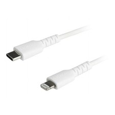 Startech RUSBCLTMM2MW 6FT USB C TO LIGHTNING CABLE HEAVY DUTY APPLE CHARGING COR picture