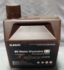 Elegoo 8K Water Washable 2.0 Photopolymer Resin picture
