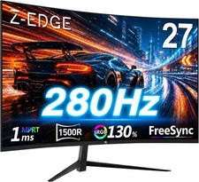 Z-Edge 27'' Curved Monitor - 1ms Response, Adaptive Sync for Seamless Gaming picture