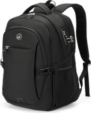 SHRRADOO Travel Laptop Backpack for Men Women, Anti Theft Backpacks with Lock picture