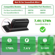 New 088796 Battery For BOSE Soundlink Mini II 2 Speaker 088772 088789 80841 17Wh picture