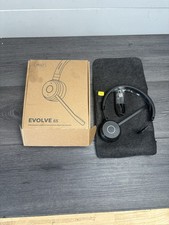 Jabra Evolve 65 Black Bluetooth Wireless On-Ear Headset Boom Mic picture